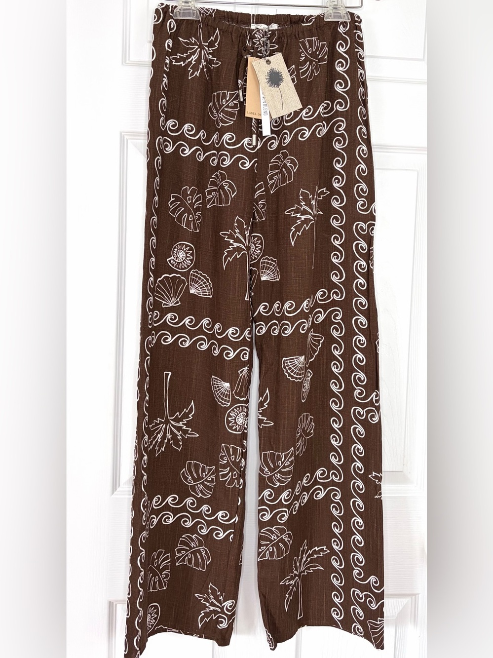 NWT Label of Love Linen Blend Pants Size S